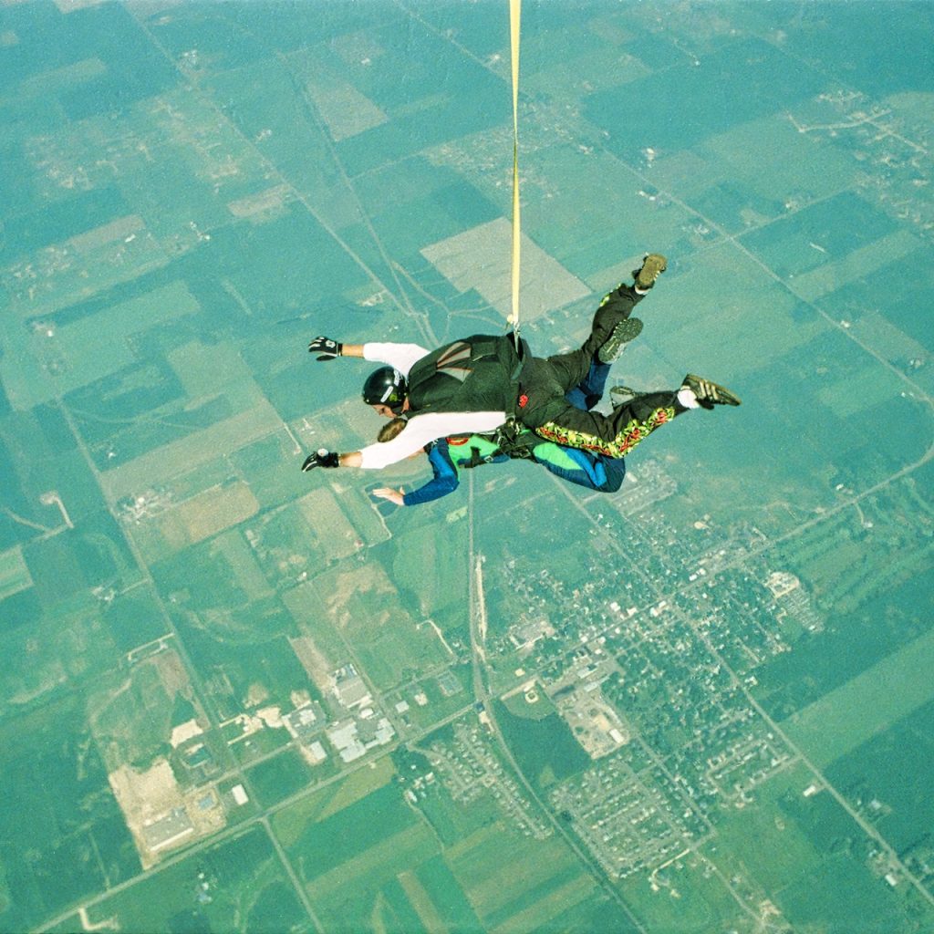 Faire un saut en parachute